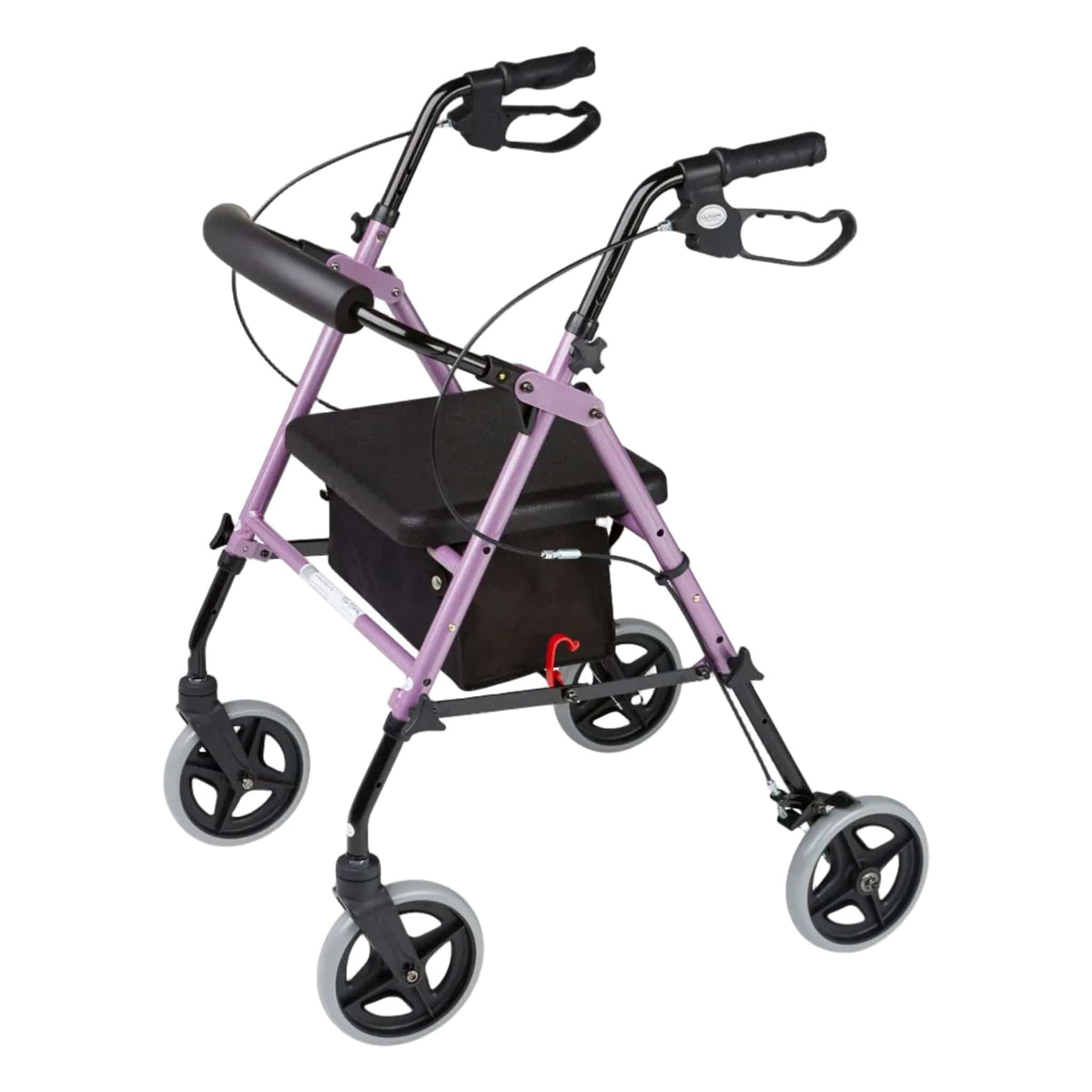 Quintro Healthcare Walking Aids Lilac Max Mobility Alpha 427 Rollator