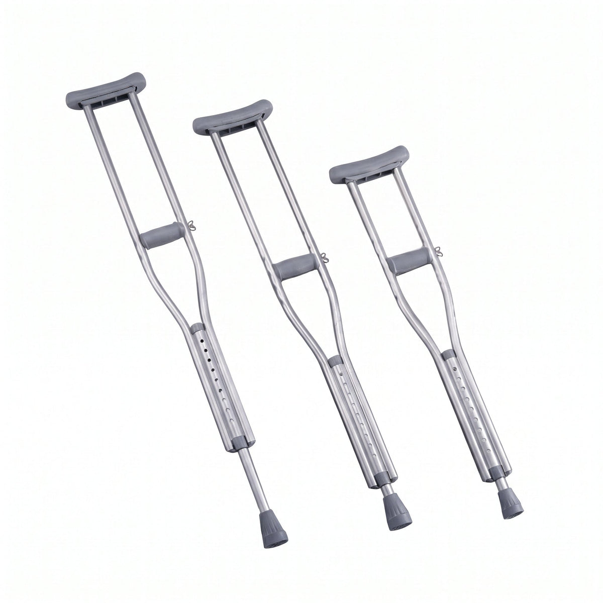 Quintro Healthcare Walking Aids Max Mobility Alpha Aluminium Underarm Crutches