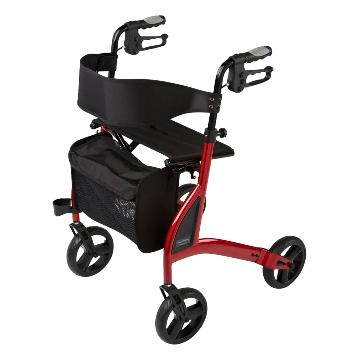 Quintro Healthcare Walking Aids Red Max Mobility Alpha 438t Rollator