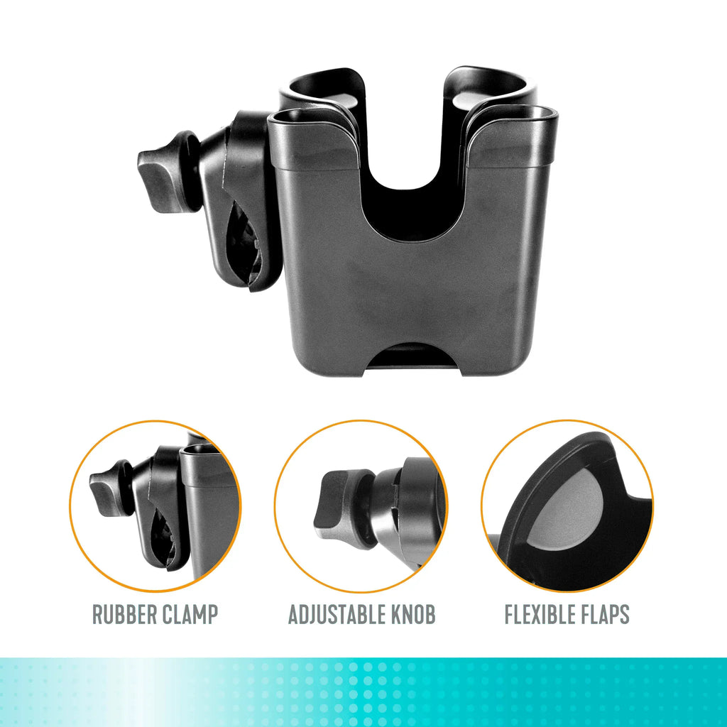 Quintro Healthcare Walking Aids Stander Rollator Cup & Phone Holder