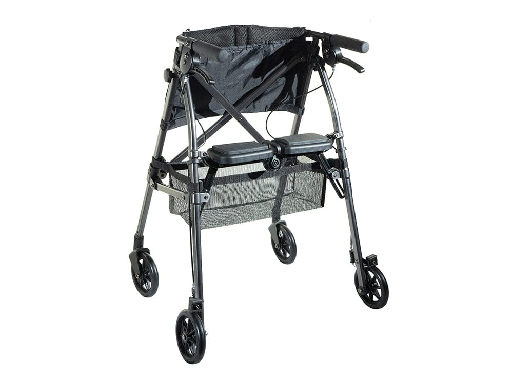 Quintro Healthcare Walking Aids Stander Wonder Rollator Plus (EZ Fold-N-Go Rollator)