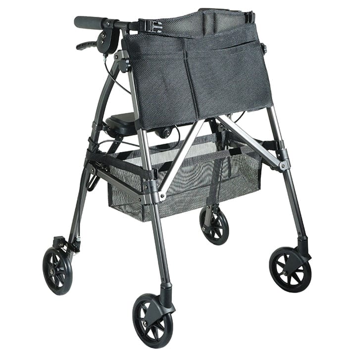 Quintro Healthcare Walking Aids Stander Wonder Rollator Plus (EZ Fold-N-Go Rollator)