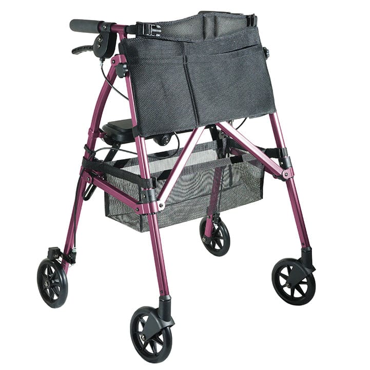 Quintro Healthcare Walking Aids Stander Wonder Rollator Plus (EZ Fold-N-Go Rollator)