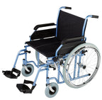 Quintro Healthcare Wheelchairs Max Mobility HD1 Heavy Duty Wheelchair (Blue)
