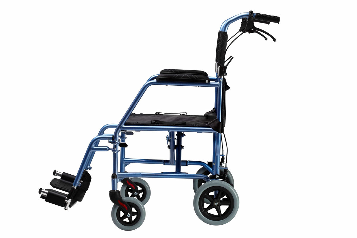 Quintro Healthcare Wheelchairs Max Mobility LA1 Lightweight Transit Wheelchair