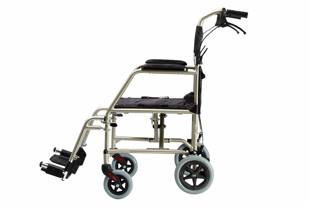 Quintro Healthcare Wheelchairs Max Mobility LA1 Lightweight Transit Wheelchair