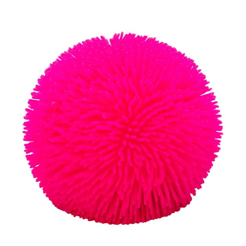 Schylling Hand Function Pink Nee-Doh Stress Ball - Shaggy Nee-Doh