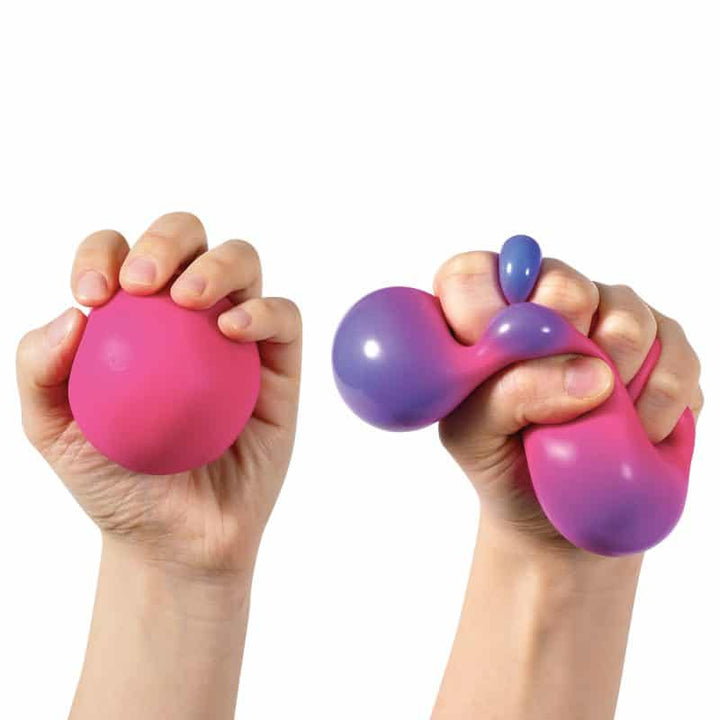 Schylling Hand Function Pink / Purple Nee-Doh Stress Ball - Colour Changing Nee-Doh