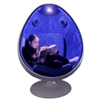 Sensory Support Calming Sensory Seating Sensory Egg Chair with Light and Speakers