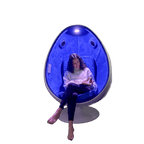 Sensory Support Calming Sensory Seating Sensory Egg Chair with Light and Speakers