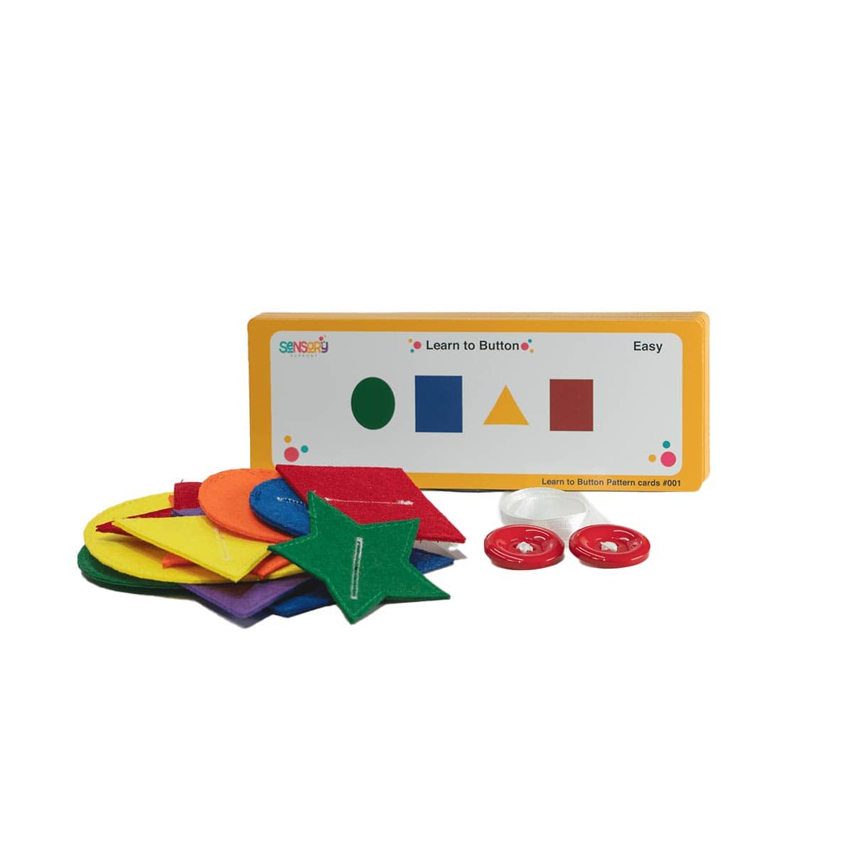 Sensory Support Classroom & School Tools Button Pizzazz Learn to Button