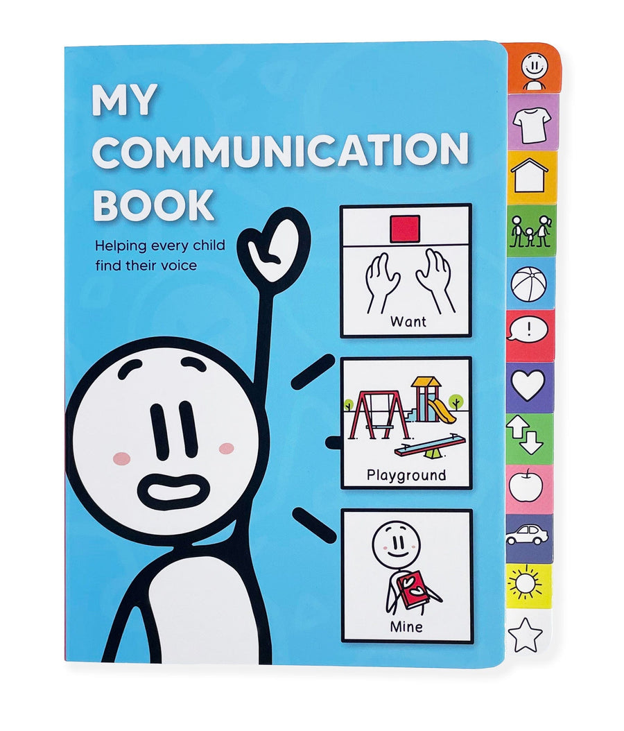 Sensory Support Classroom & School Tools My Communication Book – Picture-Based Tool to Give Every Child a Voice