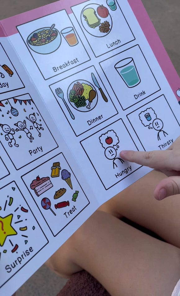 Sensory Support Classroom & School Tools My Communication Book – Picture-Based Tool to Give Every Child a Voice