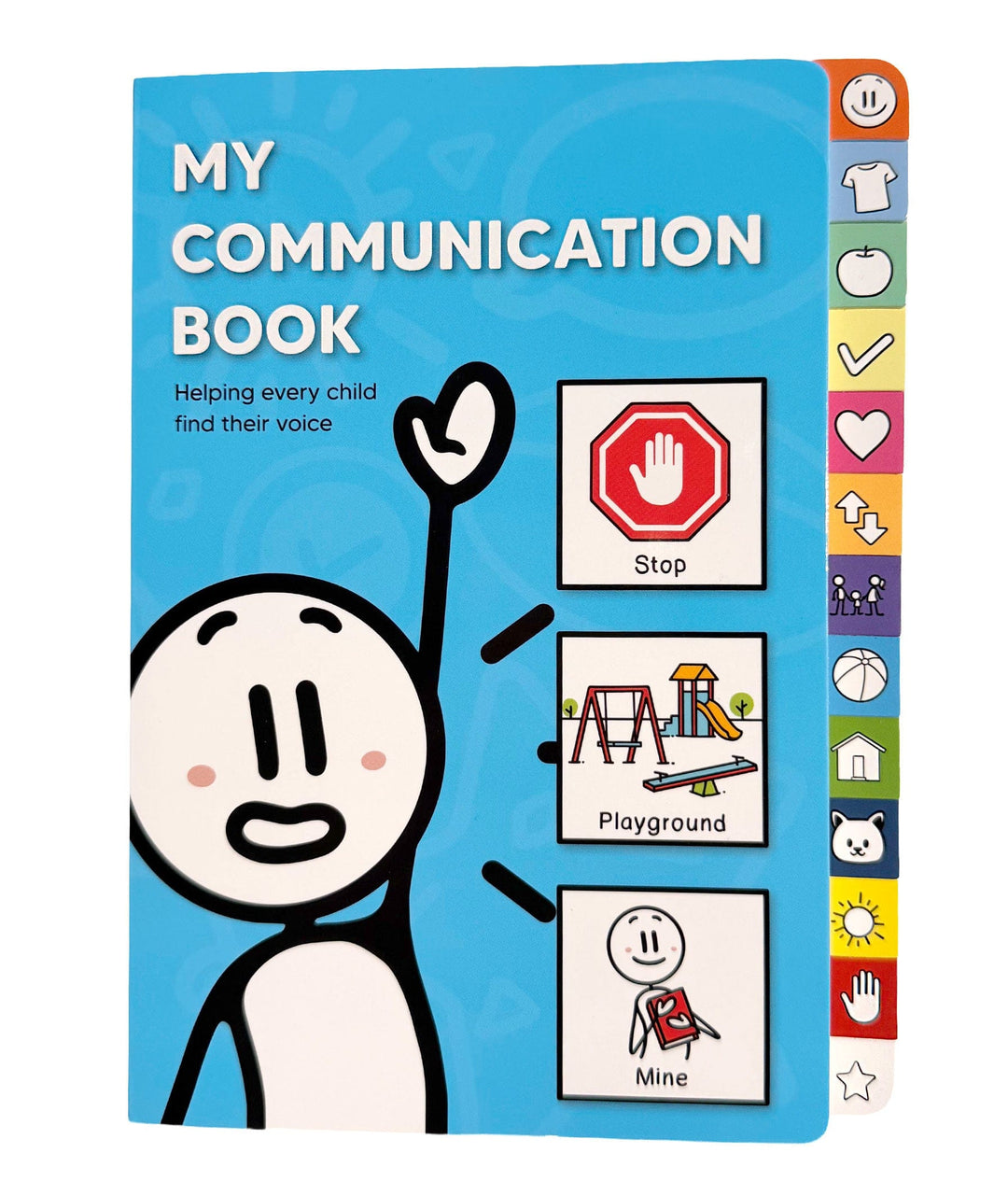 Sensory Support Classroom & School Tools My Communication Book – Picture-Based Tool to Give Every Child a Voice