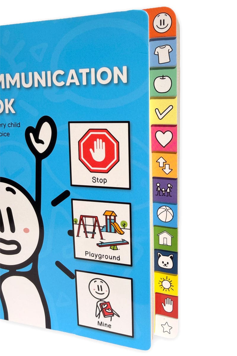Sensory Support Classroom & School Tools My Communication Book – Picture-Based Tool to Give Every Child a Voice