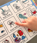 Sensory Support Classroom & School Tools My Communication Book – Picture-Based Tool to Give Every Child a Voice