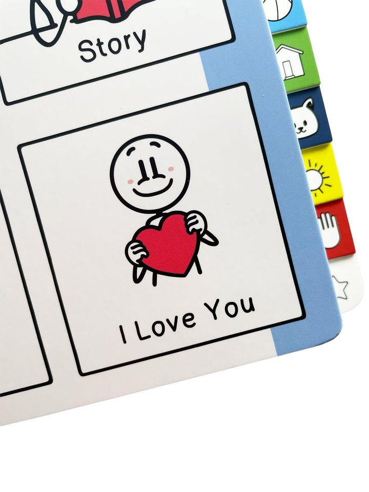 Sensory Support Classroom & School Tools My Communication Book – Picture-Based Tool to Give Every Child a Voice