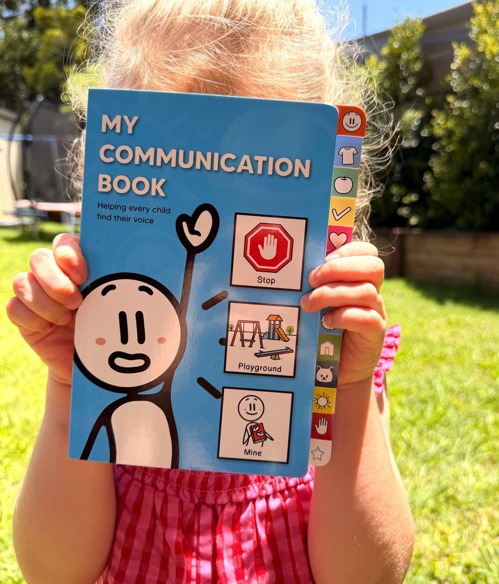 Sensory Support Classroom & School Tools My Communication Book – Picture-Based Tool to Give Every Child a Voice