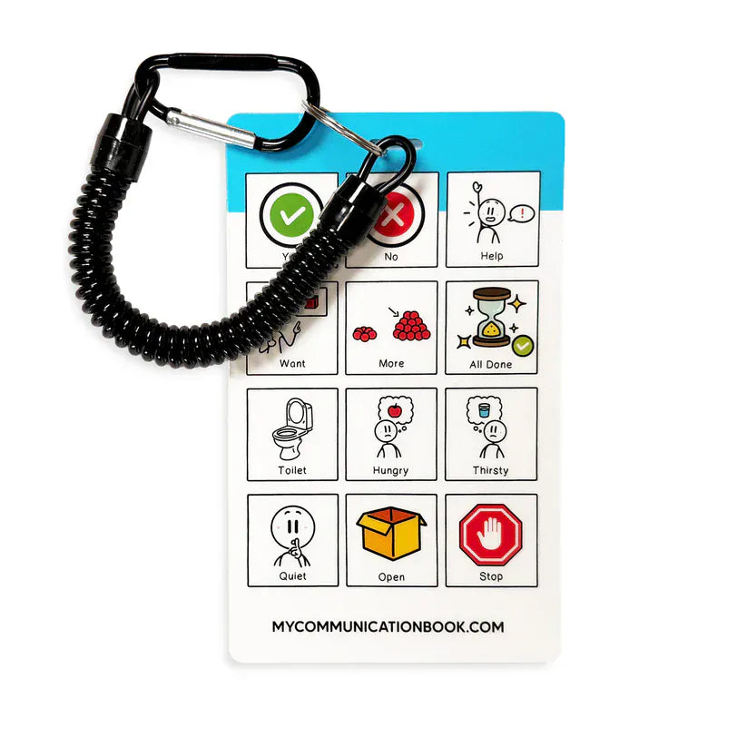 Sensory Support Classroom & School Tools My Communication Card - Every Day Words
