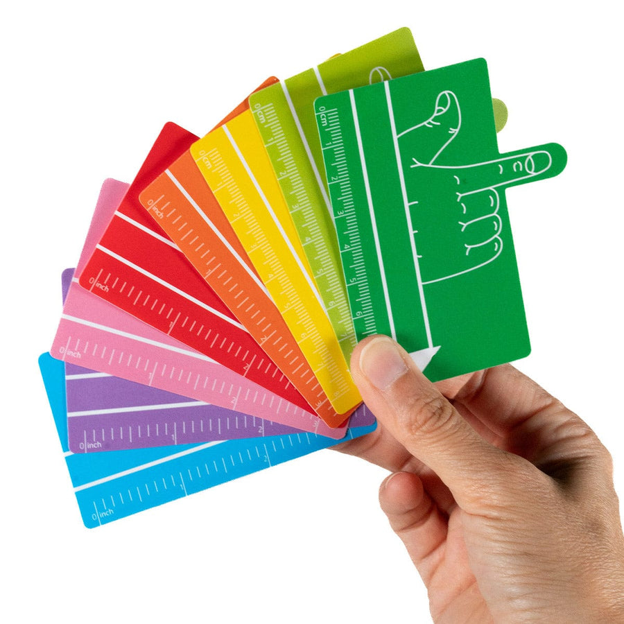 Sensory Support Classroom & School Tools Pack of 8 - One Finger Width Spacer Writing Tool