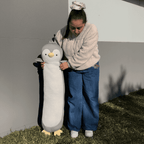Sensory Support Cooling Blanket Cuddle Penguin Body Cushion