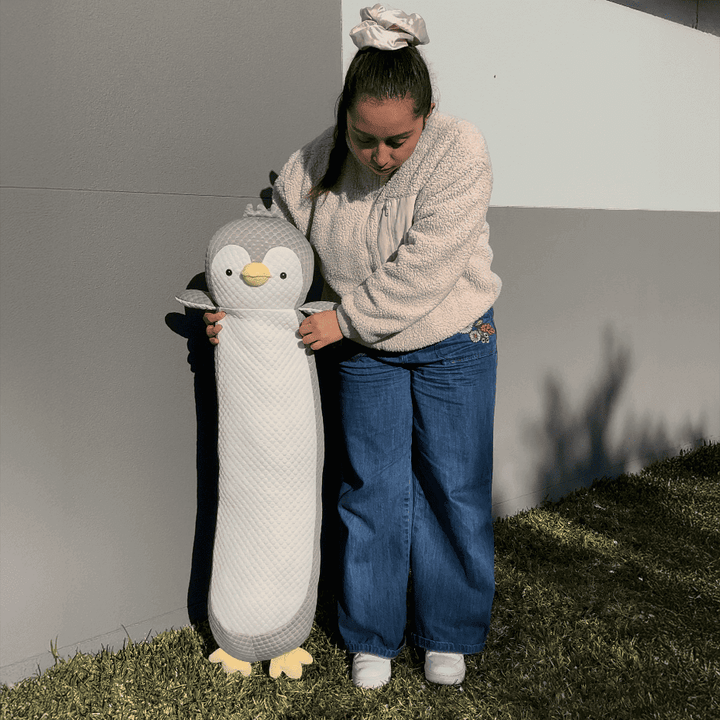 Sensory Support Cooling Blanket Cuddle Penguin Body Cushion