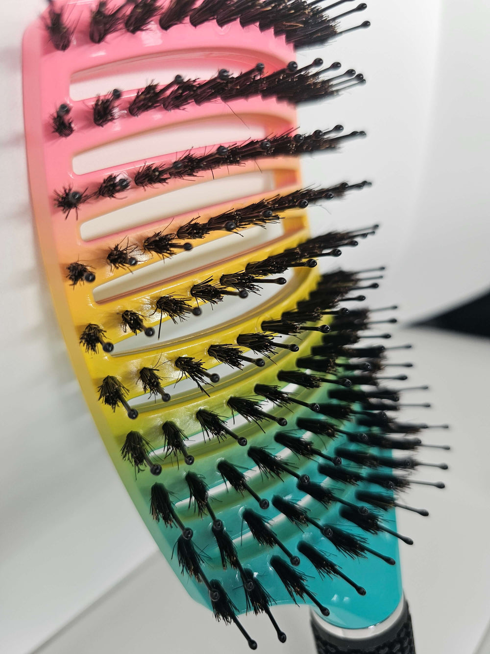 Sensory Support Hair Brush Rainbow Detangle Brush