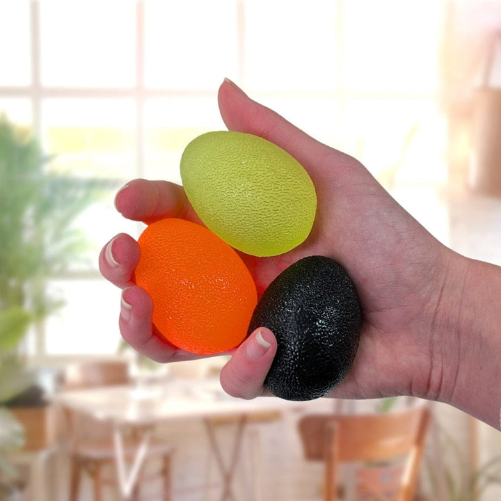 Sensory Support Hand Function Mixed Colours Hand Exerciser Stress Eggs