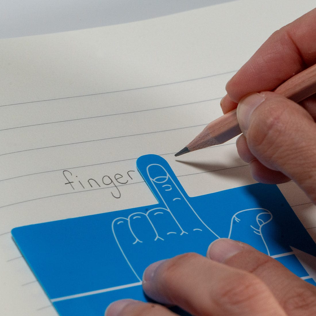 Sensory Support Hand Function Pack of 8 - One Finger Width Spacer Writing Tool