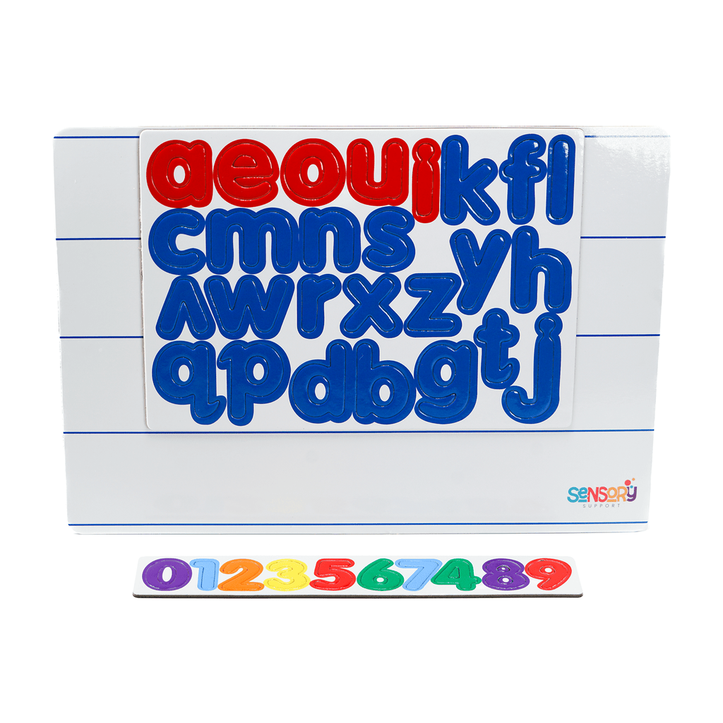 Sensory Support Hand Function Student Magnetic Whiteboard with Letters and Numbers