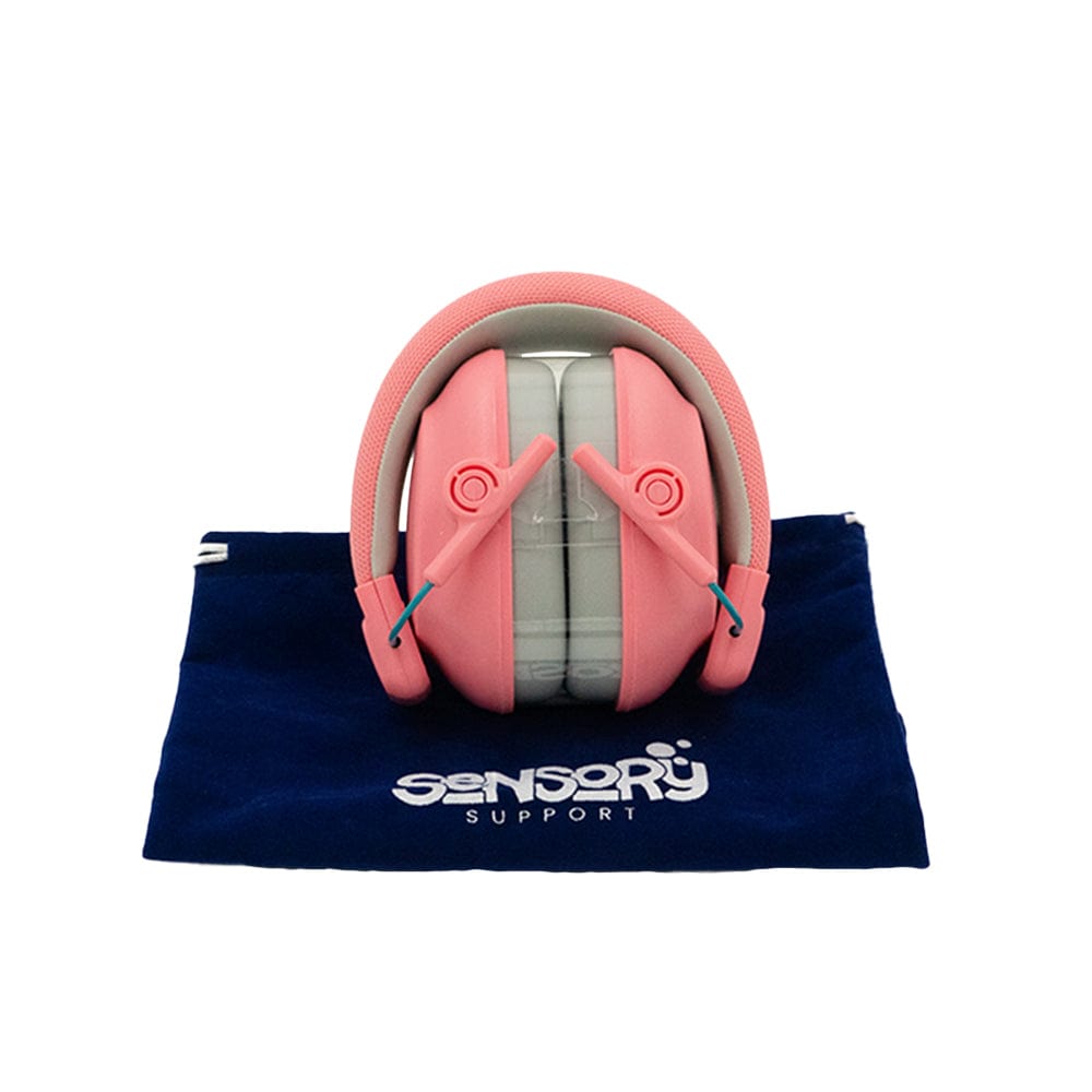 Sensory Support Hearing Protection Pink Kids Ear Muffs