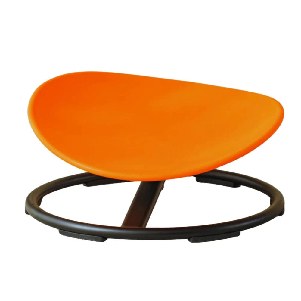 Sensory Support Massage Cushions Orange Swivel Balance Chair: Move, Focus & Sit Comfortably