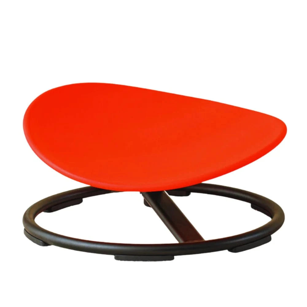 Sensory Support Massage Cushions Red Swivel Balance Chair: Move, Focus & Sit Comfortably