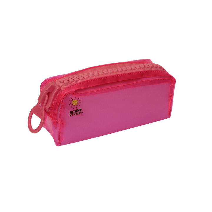 Sensory Support School & Classroom Pink Easy-Open Pencil Case