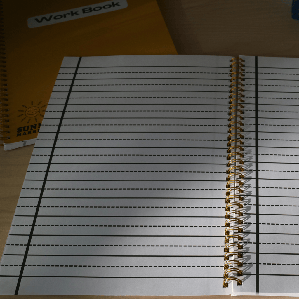 Sensory Support School & Classroom Raised Line A4 Handwriting Workbooks