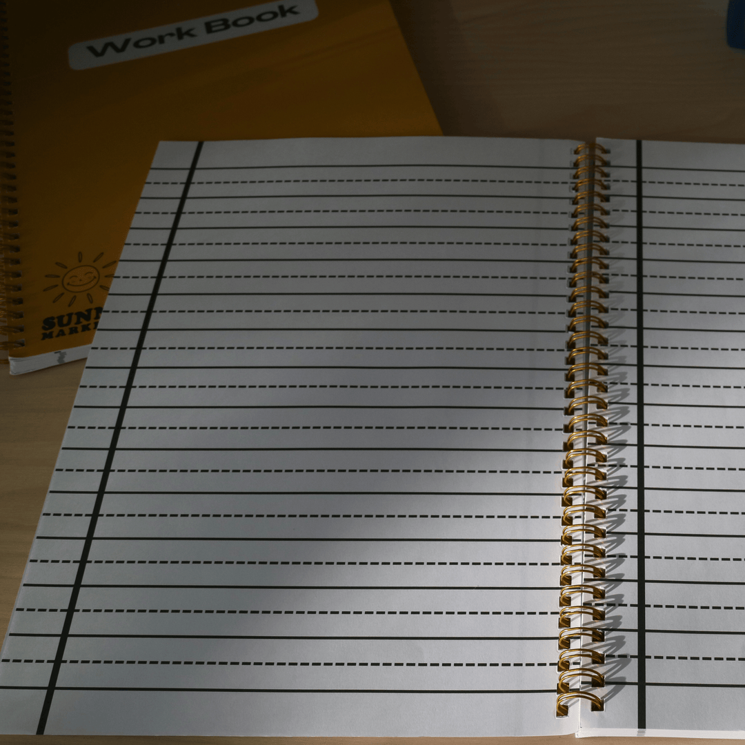 Sensory Support School & Classroom Raised Line A4 Handwriting Workbooks