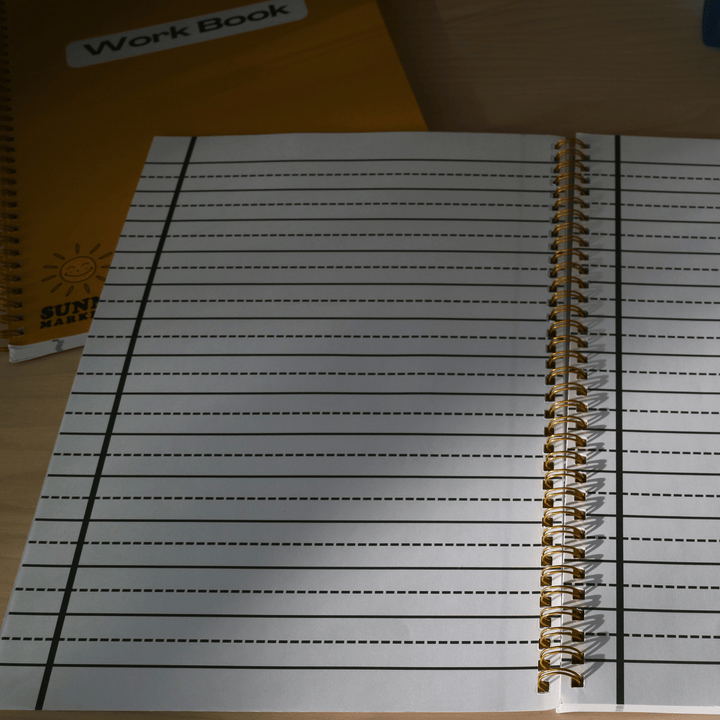 Sensory Support School & Classroom Raised Line A4 Handwriting Workbooks