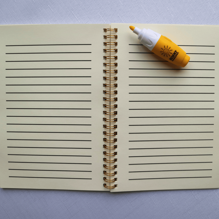 Sensory Support School & Classroom Raised Line A5 Notebook – Tactile Notebook with Premium Dowling Paper