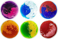 Sensory Support Sensory Floor Tiles Round Liquid Floor Tiles | Set of 6