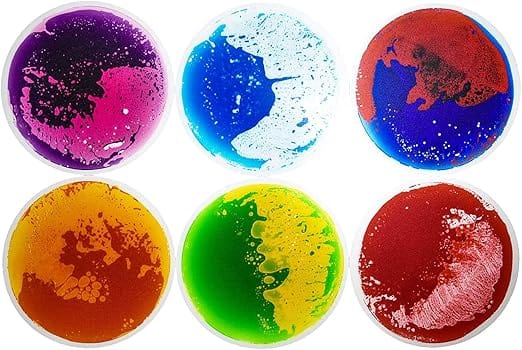 Sensory Support Sensory Floor Tiles Round Liquid Floor Tiles | Set of 6