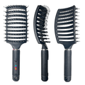 Sensory Support Tactile Play Black Detangle Brush