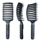 Sensory Support Tactile Play Black Detangle Brush