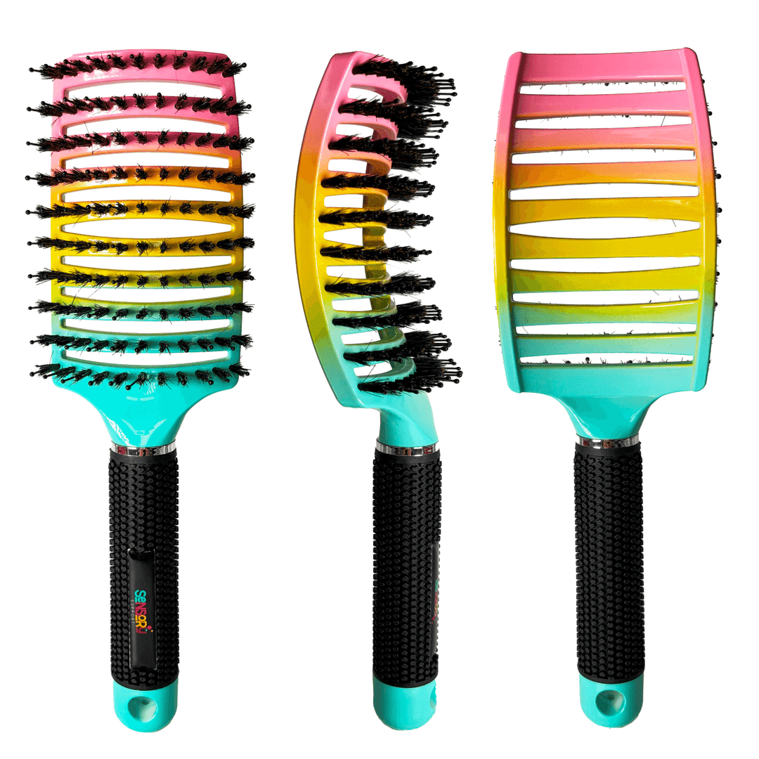 Sensory Support Tactile Play Rainbow Detangle Brush