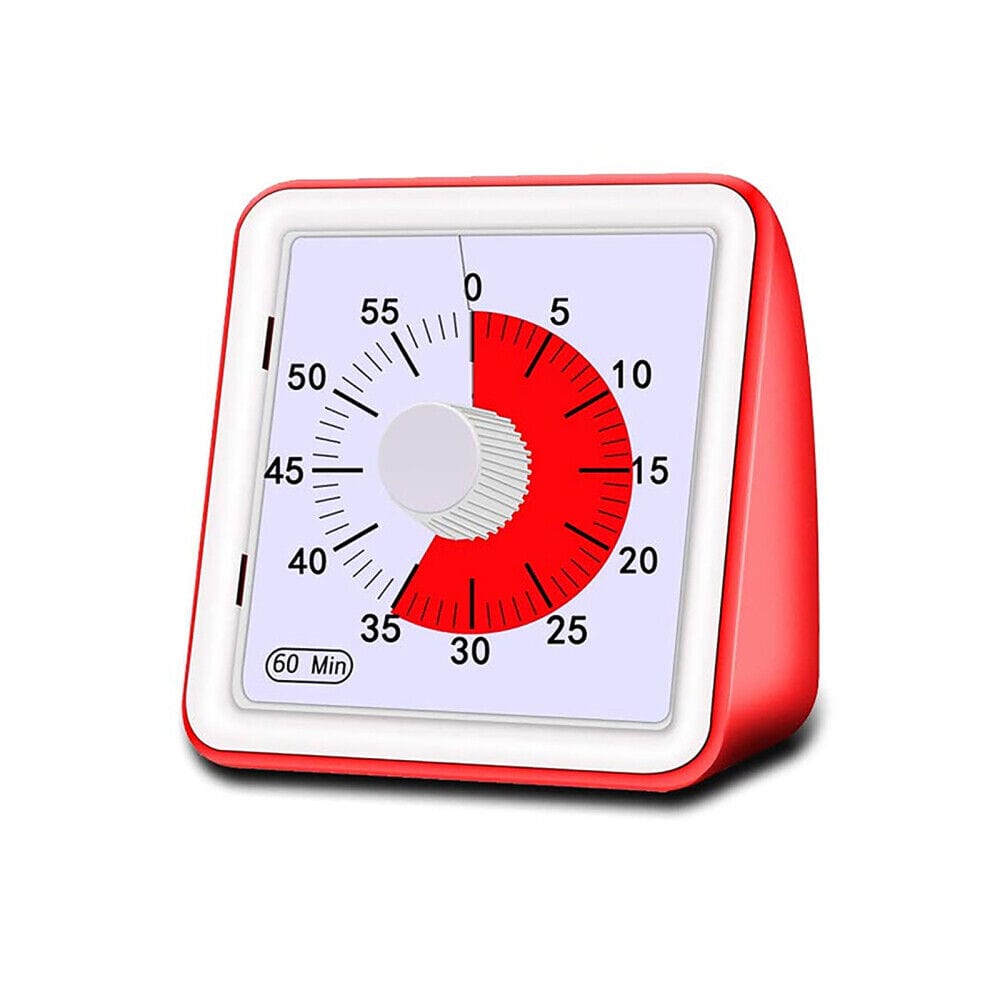 Sensory Support Timer Red Time Keeper Visual Timer