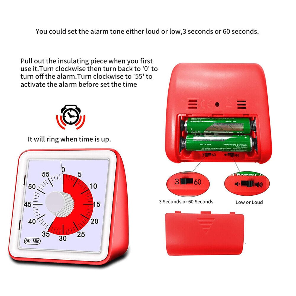 Sensory Support Timer Time Keeper Visual Timer