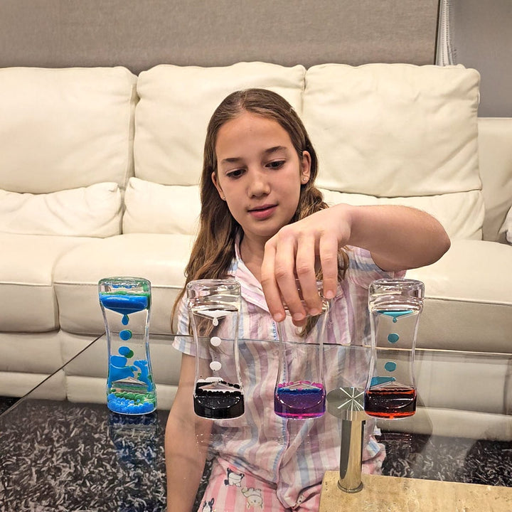 Sensory Support Visual Sensory Tools Liquid Timer | Two Drop