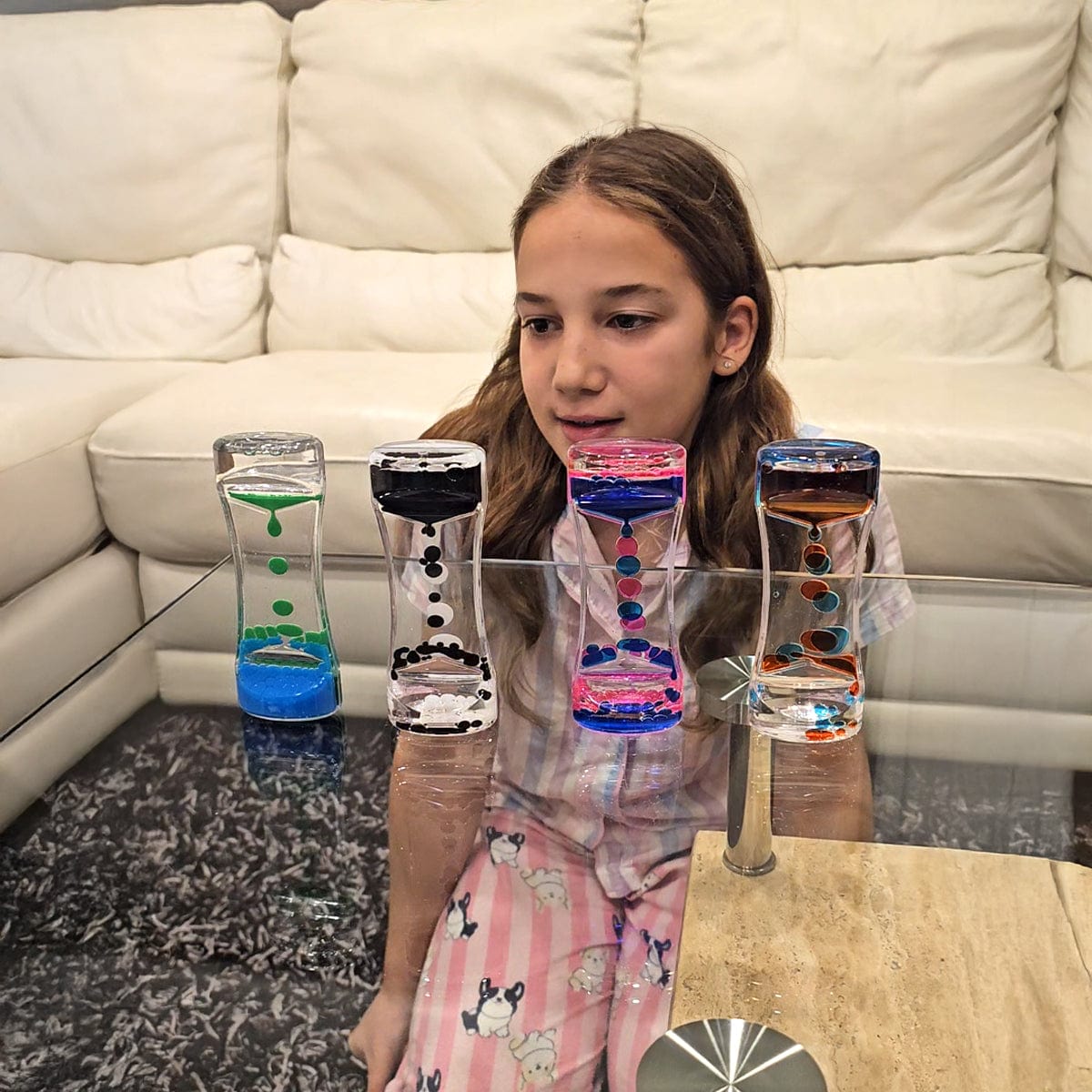 Sensory Support Visual Sensory Tools Liquid Timer | Two Drop