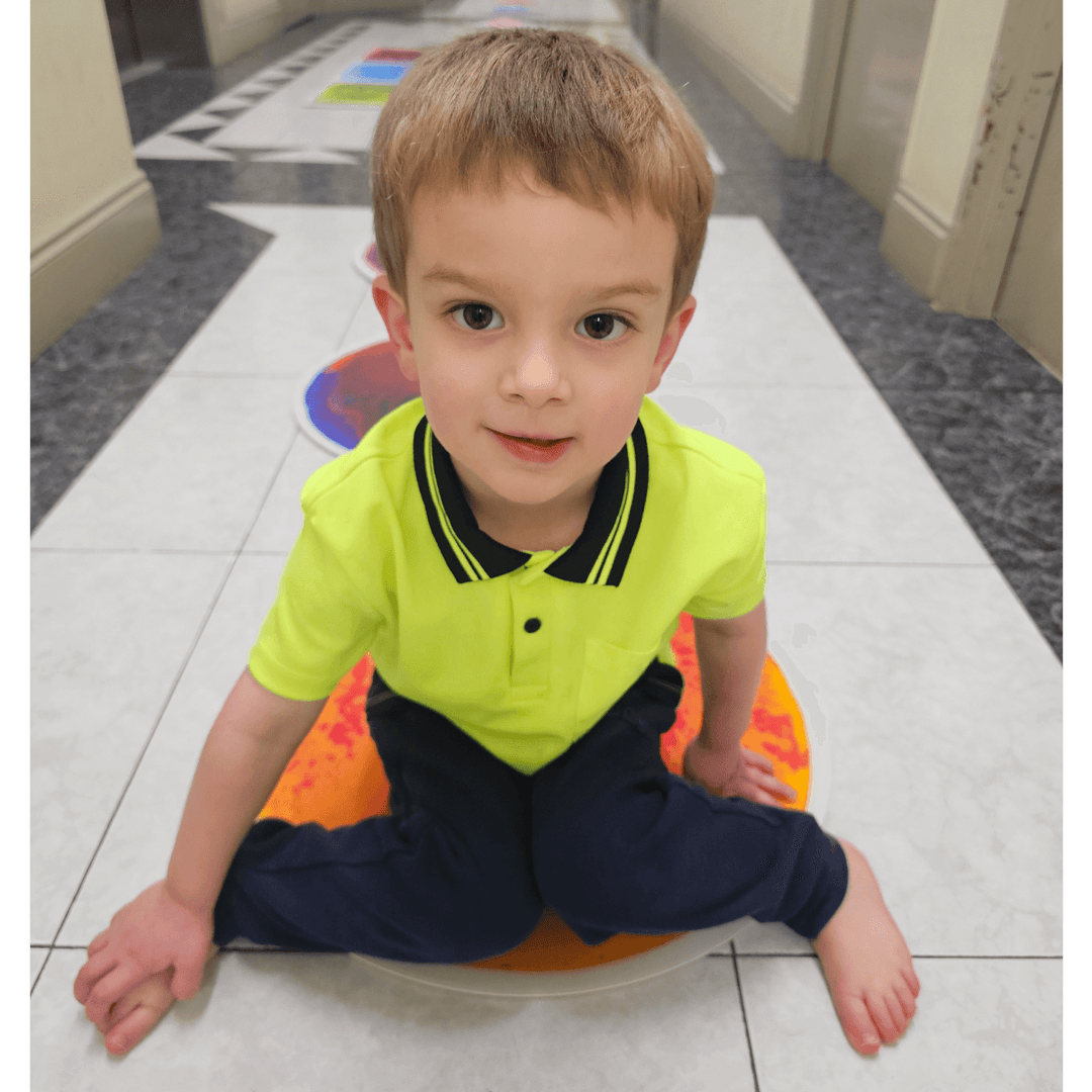 Sensory Support Visual Sensory Tools Round Liquid Floor Tiles | Set of 6