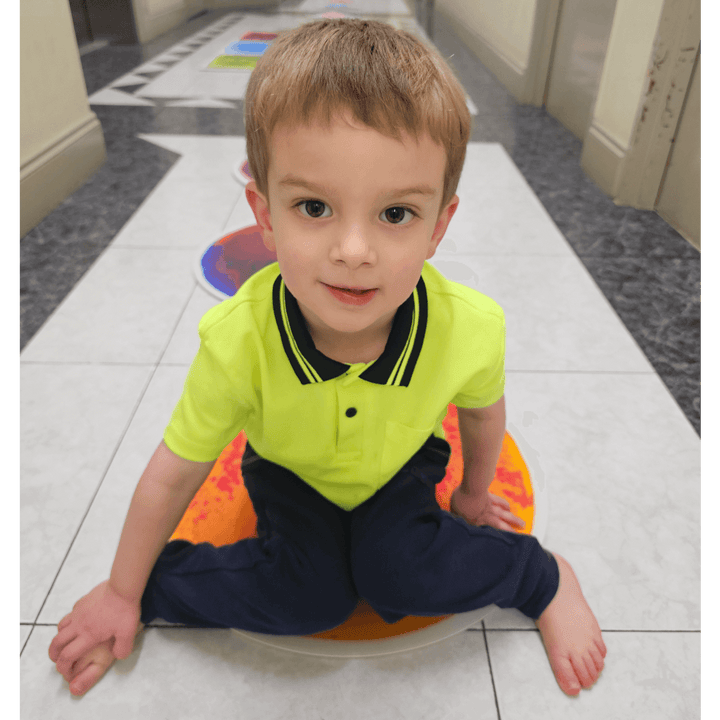 Sensory Support Visual Sensory Tools Round Liquid Floor Tiles | Set of 6