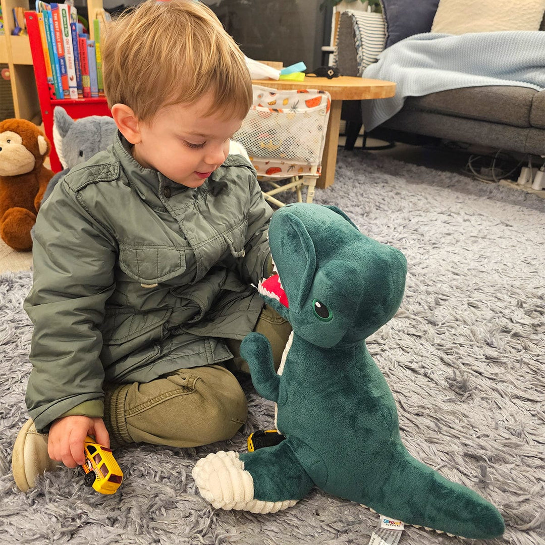 Sensory Support Weighted Therapy Weighted Teddy - Danny the Dinosaur